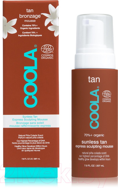 Изображение товара Мусс-автозагар Coola Скульптурирующий экспресс-действия (207мл)