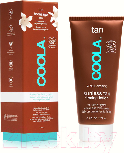 Изображение товара Лосьон-автозагар Coola Укрепляющий (177мл)