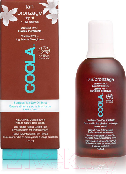 Изображение товара Масло-автозагар Coola Сухое (100мл)