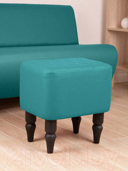 Изображение товара Пуф Monofix Буно (экокожа/бирюза)