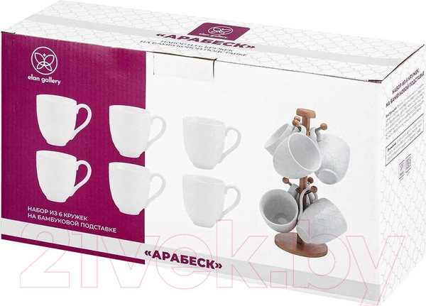 Изображение товара Набор кружек Elan Gallery Арабеск / 620148