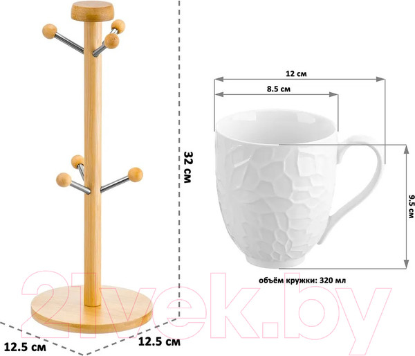 Изображение товара Набор кружек Elan Gallery Витраж / 620149