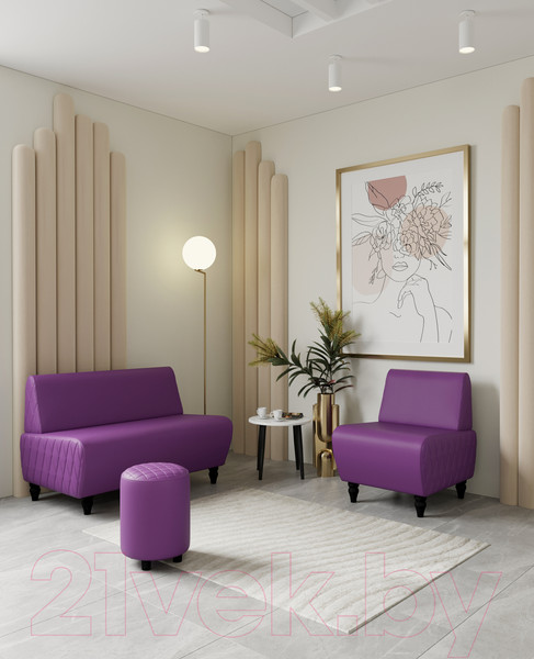 Изображение товара Пуф Monofix Йокки (фиолетовый)