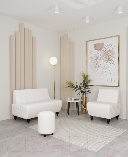 Изображение товара Пуф Monofix Йокки (белый)