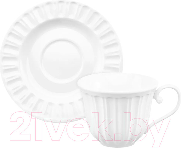 Изображение товара Чашка с блюдцем Elan Gallery Ампир / 620193