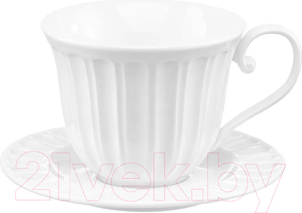 Изображение товара Чашка с блюдцем Elan Gallery Ампир / 620193