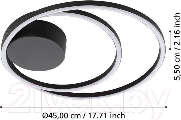 Изображение товара Потолочный светильник Eglo Ruotale 900471