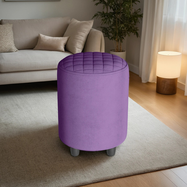 Изображение товара Пуф Monofix Йокки (велюр/фиолетовый №18)