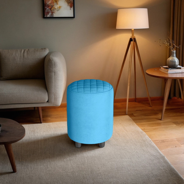 Изображение товара Пуф Monofix Йокки (велюр/голубой №30)