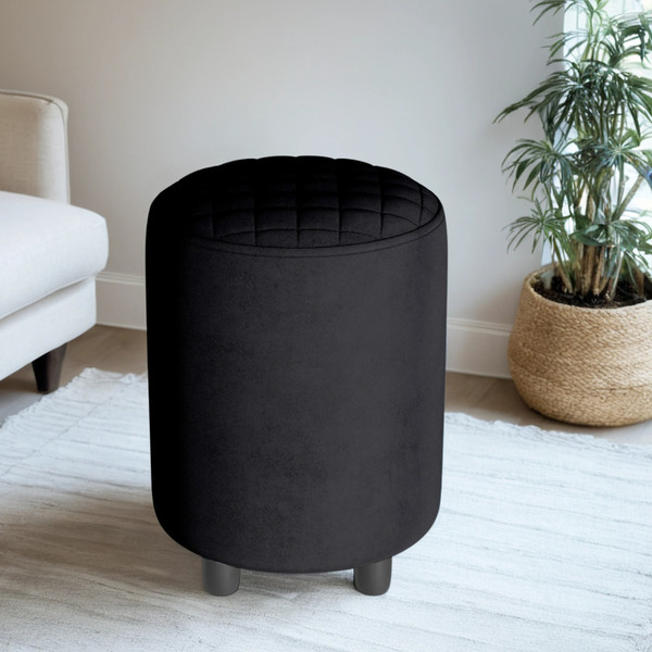 Изображение товара Пуф Monofix Йокки (велюр/черный №38)