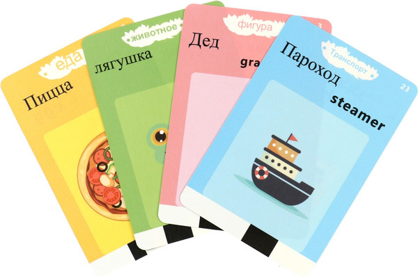 Изображение товара Развивающий игровой набор Windigo Для изучения английского языка / 9940540 (112шт, голубой)