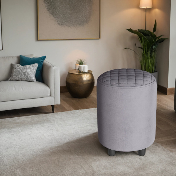 Изображение товара Пуф Monofix Йокки (велюр/светло-серый №7)