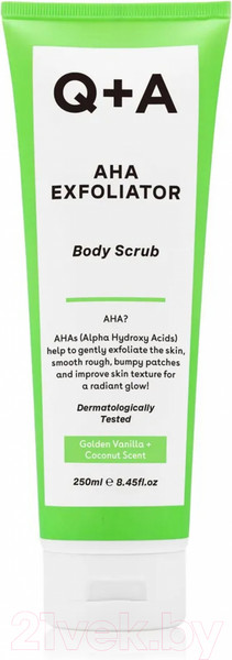 Изображение товара Скраб для тела Q+A AHA Exfoliator (250мл)
