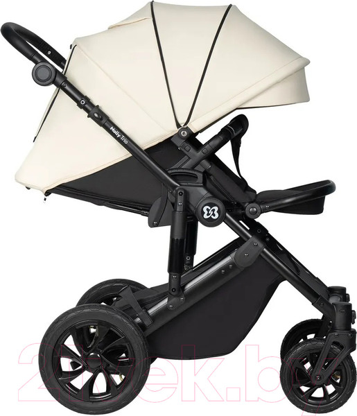 Изображение товара Детская универсальная коляска Farfello Molly Trio 3в1 (Pearl)