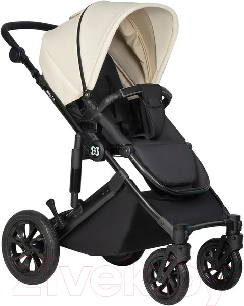 Изображение товара Детская универсальная коляска Farfello Molly Trio 3в1 (Pearl)