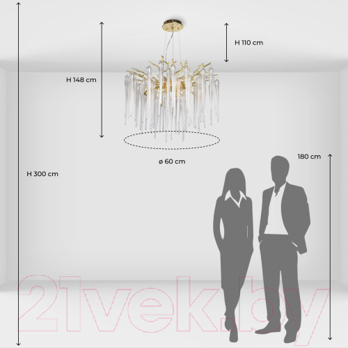 Изображение товара Люстра De City Лайма 467011608