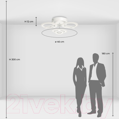 Изображение товара Люстра De City Мадлен 424015303