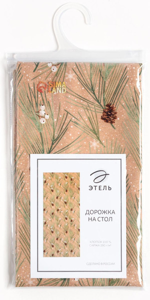 Изображение товара Дорожка на стол Этель Spruce Branches / 7321858 (30x70)