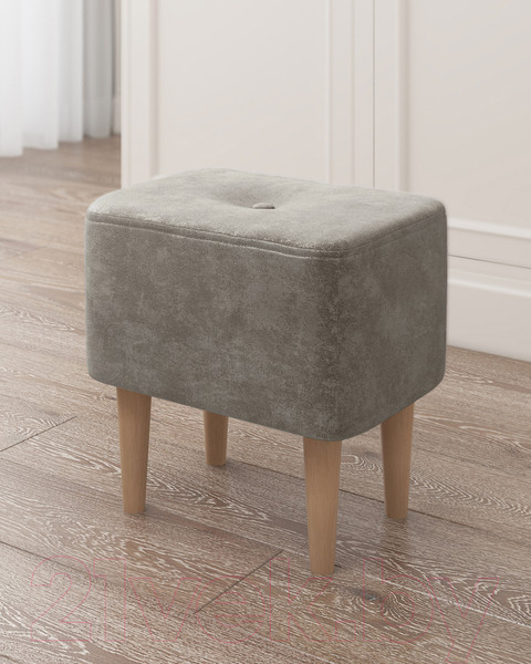 Изображение товара Пуф Monofix Четт (микровелюр/жемчуг №02)