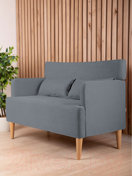 Изображение товара Диван Monofix Киус (микровелюр/темно-серый №22)