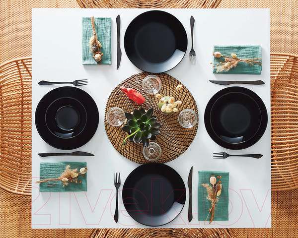 Изображение товара Салатник Luminarc Zelie Noir V3893