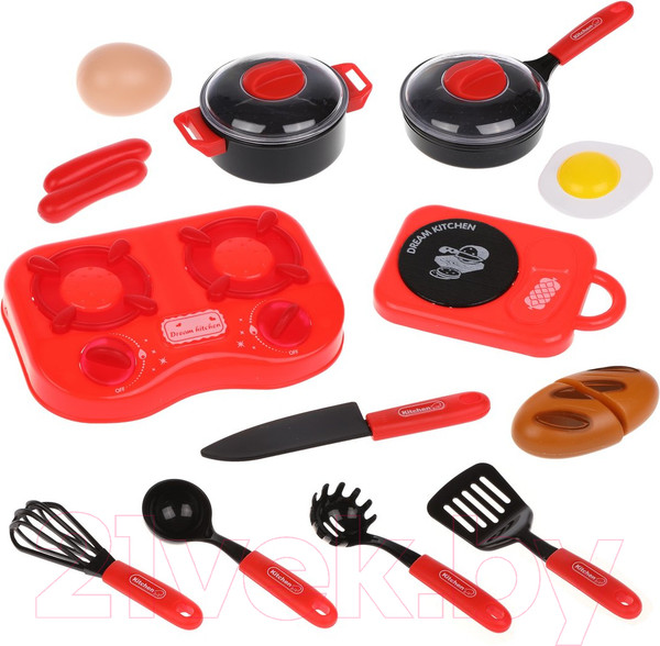 Изображение товара Кухонная плита игрушечная Наша игрушка 7710-1