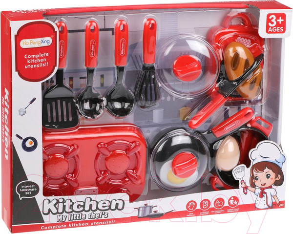 Изображение товара Кухонная плита игрушечная Наша игрушка 7710-1