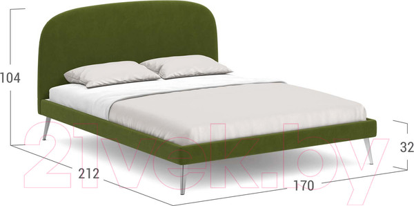 Изображение товара Двуспальная кровать Moon Family 1234 / MF011588