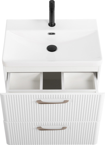 Изображение товара Тумба под умывальник BelBagno Lucido DUE-600-2C-SO-BL-P