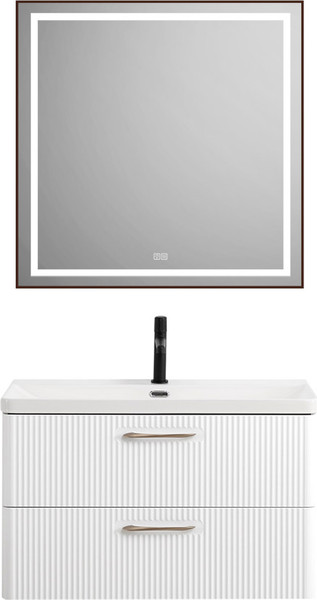 Изображение товара Тумба под умывальник BelBagno Lucido DUE-800-2C-SO-BL-P