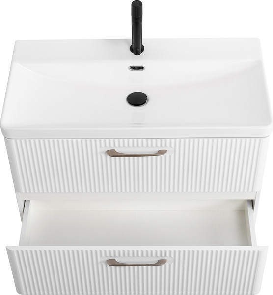 Изображение товара Тумба под умывальник BelBagno Lucido DUE-800-2C-SO-BL-P