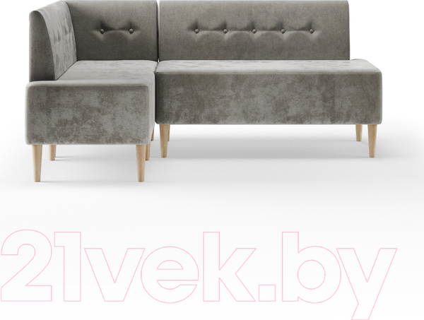 Изображение товара Уголок кухонный мягкий Monofix Четт (микровелюр/жемчуг №02)