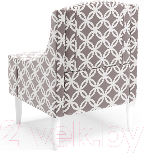 Изображение товара Кресло мягкое Monofix Лотти Принт (микровелюр/капучино)