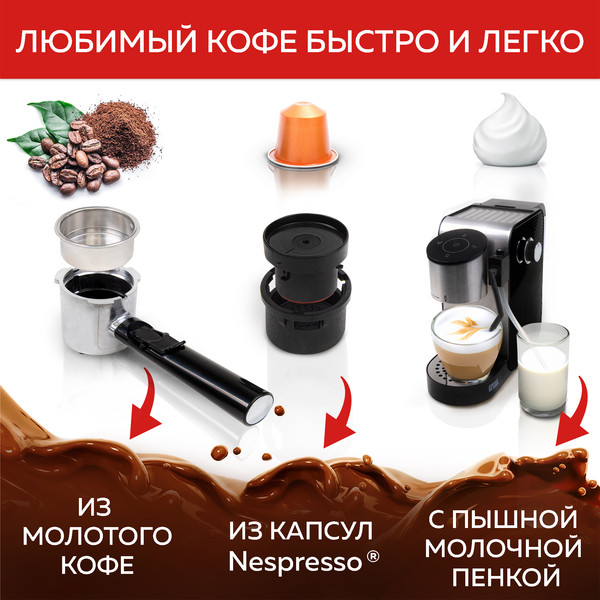 Изображение товара Кофеварка эспрессо GFGRIL GFC-C500