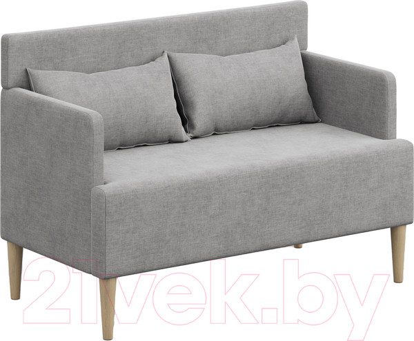 Изображение товара Диван Monofix Киус (микровелюр/серый №17)