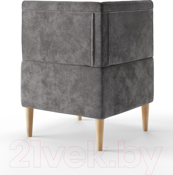 Изображение товара Модуль мягкий Monofix Четт (микровелюр/серый №23)