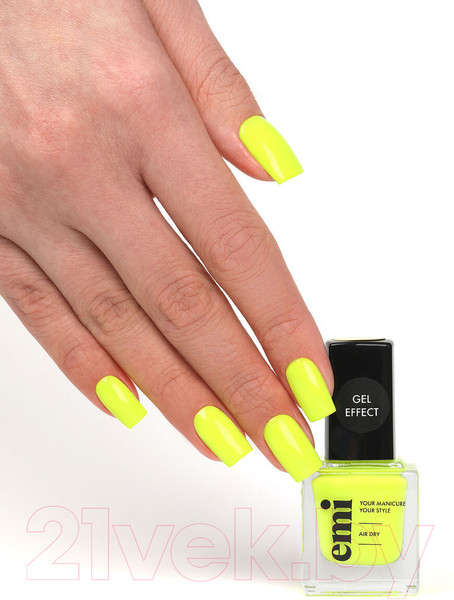 Изображение товара Лак для ногтей E.Mi Ультрастойкий Gel Effect Импульс №192 (9мл)
