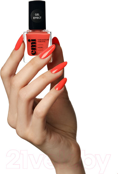 Изображение товара Лак для ногтей E.Mi Ультрастойкий Gel Effect Сладкий нектар №198 (9мл)