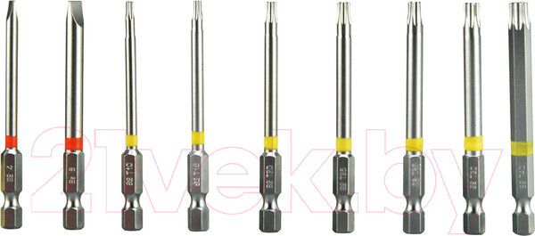 Изображение товара Набор бит P.I.T ASET04-0046 (46шт)