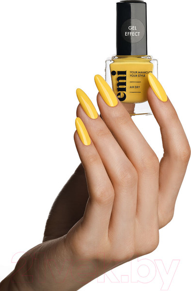 Изображение товара Лак для ногтей E.Mi Ультрастойкий Gel Effect Солнечный зайчик №202 (9мл)
