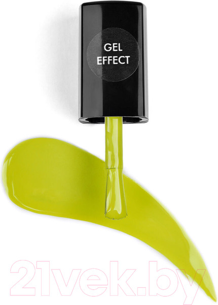 Изображение товара Лак для ногтей E.Mi Ультрастойкий Gel Effect Шартрез №201 (9мл)
