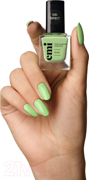 Изображение товара Лак для ногтей E.Mi Ультрастойкий Gel Effect Яблоневый сад №208 (9мл)