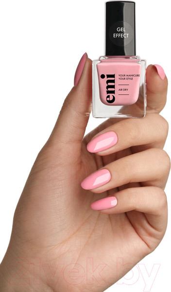 Изображение товара Лак для ногтей E.Mi Ультрастойкий Gel Effect Ягодный милкшейк №205 (9мл)