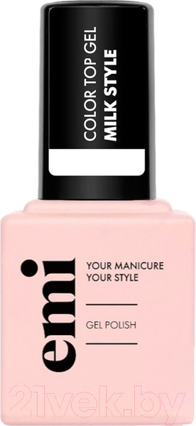 Изображение товара Топ для гель-лака E.Mi E.MiLac Color Top Milk Style (9мл)