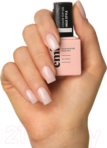 Изображение товара Топ для гель-лака E.Mi E.MiLac Color Top Milk Style (9мл)