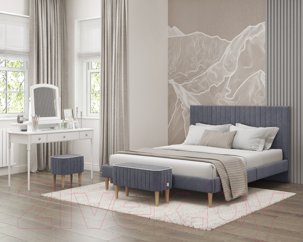 Изображение товара Пуф Monofix Амма (серый №32)