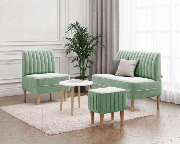 Изображение товара Пуф Monofix Амма (оливковый №30)