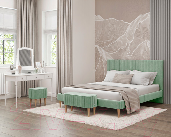 Изображение товара Пуф Monofix Амма (оливковый №30)