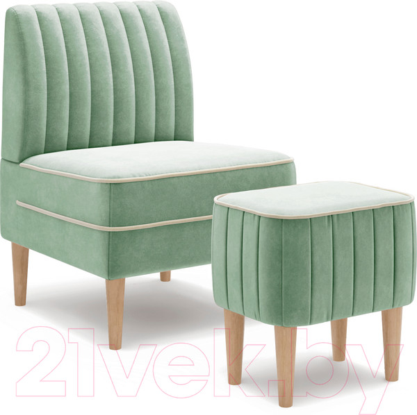 Изображение товара Пуф Monofix Амма (оливковый №30)