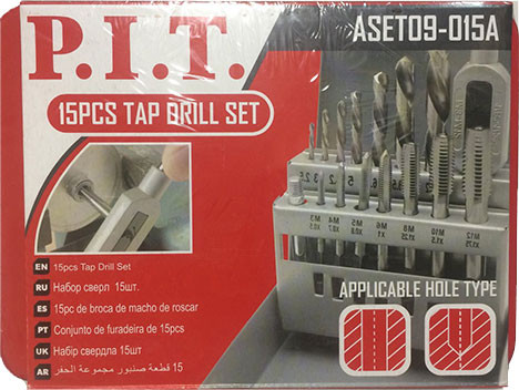 Изображение товара Набор сверл P.I.T ASET09-015A (16шт)